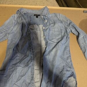 J. Crew Blue Button Down Shirt